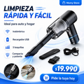 Mini Aspiradora Inalámbrica Portátil para Auto y Hogar